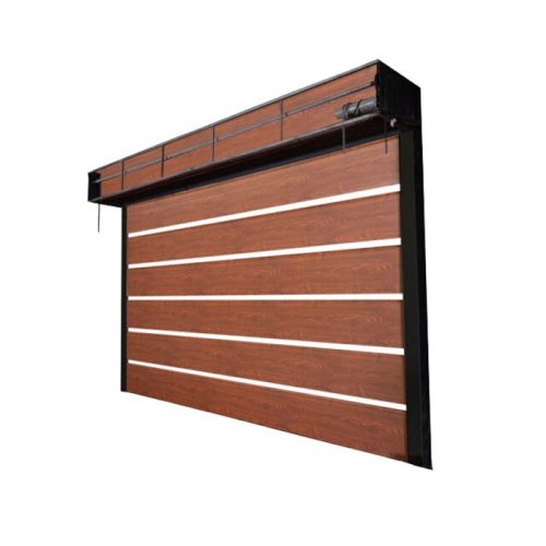 Cửa cuốn vân gỗ
